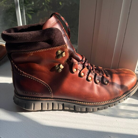 Cole Haan Zerogrand Waterproof Hiker Boots Men's Size 9 - Picture 3 of 3